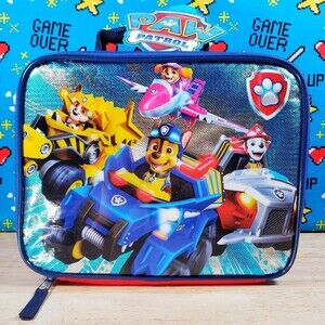 BioWorld Nickelodeon Paw Patrol School Lunch Cooler Bag 9"W x 7.5"H x 3.5"D NWT